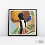 Cargar imagen en el visor de la galería, Cuadro Mujer Luanda