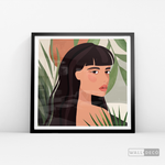 Cargar imagen en el visor de la galería, Cuadro Mujer Leticia