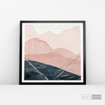 Cargar imagen en el visor de la galería, Cuadro Fragmentos Montañas (B)