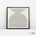 Cargar imagen en el visor de la galería, Cuadro Minimalista Line Art Infinito