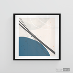 Cargar imagen en el visor de la galería, Cuadro Abstracto Nórdico Óvalos Tres