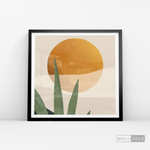 Cargar imagen en el visor de la galería, Cuadro Atardecer Tropical