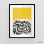 Cargar imagen en el visor de la galería, Cuadro Abstracto Amarillo