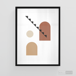 Cargar imagen en el visor de la galería, Cuadro Abstracto Escalera