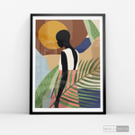 Cargar imagen en el visor de la galería, Cuadro Mujer Luanda