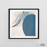 Cargar imagen en el visor de la galería, Cuadro Abstracto Nórdico Óvalos Dos