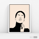 Cargar imagen en el visor de la galería, Cuadro Rostros Mujer 1