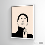 Cargar imagen en el visor de la galería, Cuadro Rostros Mujer 1