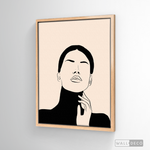 Cargar imagen en el visor de la galería, Cuadro Rostros Mujer 1