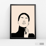 Cargar imagen en el visor de la galería, Cuadro Rostros Mujer 1