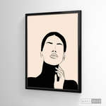 Cargar imagen en el visor de la galería, Cuadro Rostros Mujer 1