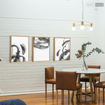 Cargar imagen en el visor de la galería, Tríptico Minimalista Pinceladas (Set x 3)