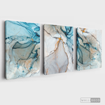 Cargar imagen en el visor de la galería, Tríptico Abstracto Mármol (Set x 3)