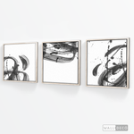 Cargar imagen en el visor de la galería, Tríptico Minimalista Pinceladas (Set x 3)