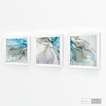 Cargar imagen en el visor de la galería, Tríptico Abstracto Mármol (Set x 3)