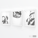 Cargar imagen en el visor de la galería, Tríptico Minimalista Pinceladas (Set x 3)