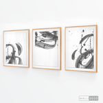 Cargar imagen en el visor de la galería, Tríptico Minimalista Pinceladas (Set x 3)