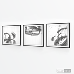 Cargar imagen en el visor de la galería, Tríptico Minimalista Pinceladas (Set x 3)