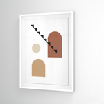 Cargar imagen en el visor de la galería, Cuadro Abstracto Escalera