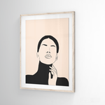 Cargar imagen en el visor de la galería, Cuadro Rostros Mujer 1