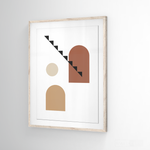 Cargar imagen en el visor de la galería, Cuadro Abstracto Escalera