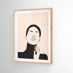 Cargar imagen en el visor de la galería, Cuadro Rostros Mujer 1