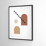 Cargar imagen en el visor de la galería, Cuadro Abstracto Escalera