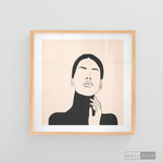 Cargar imagen en el visor de la galería, Cuadro Rostros Mujer 1