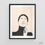 Cargar imagen en el visor de la galería, Cuadro Rostros Mujer 1