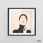 Cargar imagen en el visor de la galería, Cuadro Rostros Mujer 1