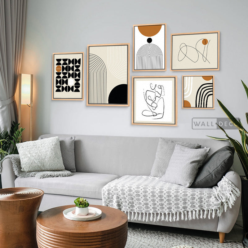 Composición Mid Century Modern