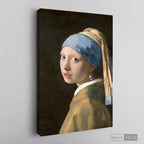Cuadro Arte Clásico La Joven de la Perla – Vermeer sin marco, lienzo sobre bastidor