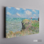 Cuadro Arte Clásico Acantilado en Pourville – Monet sin marco, lienzo sobre bastidor