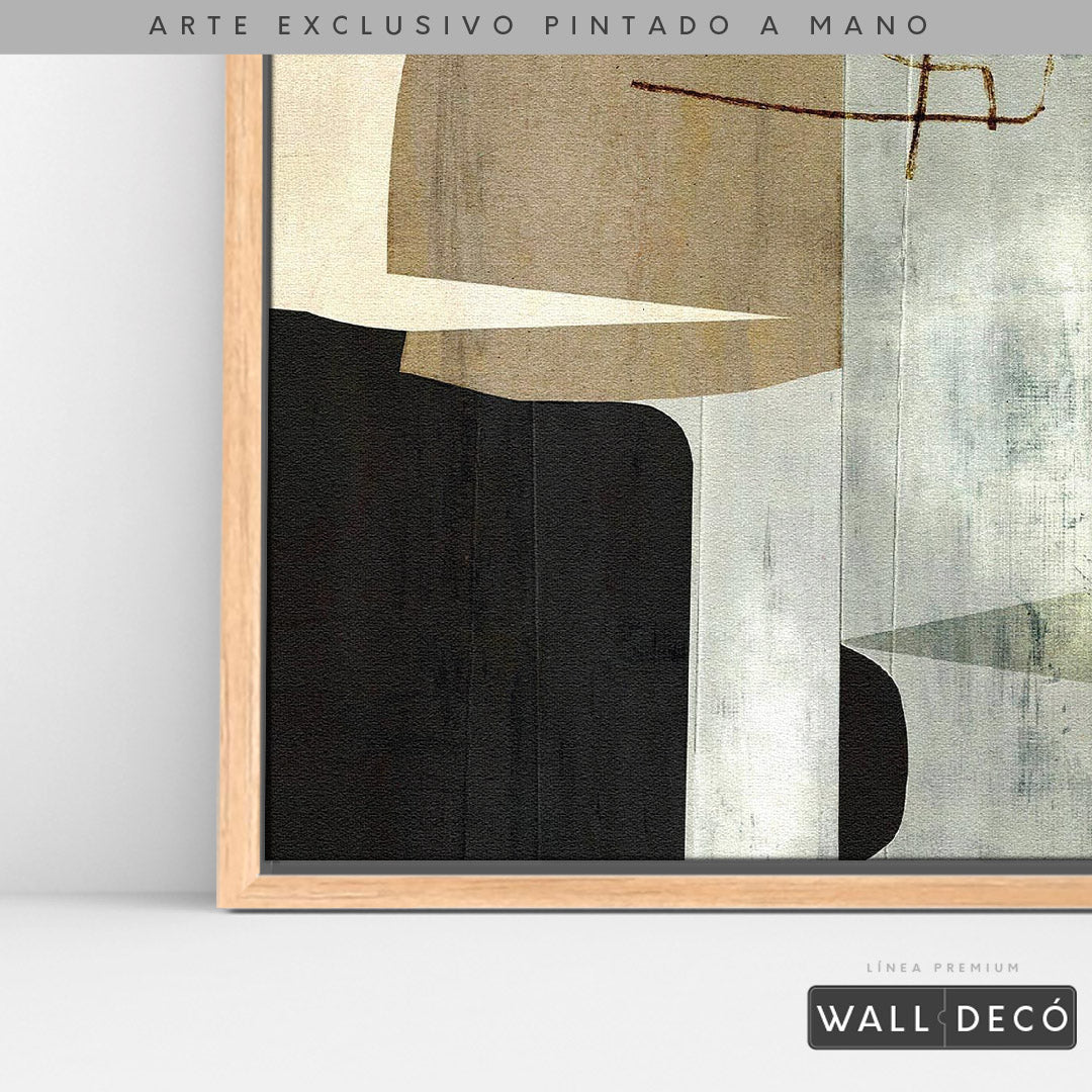 Arte pintado a mano Estructuras minimalistas Dos