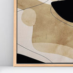 Cargar imagen en el visor de la galería, Díptico pintado a mano Armonía minimalista
