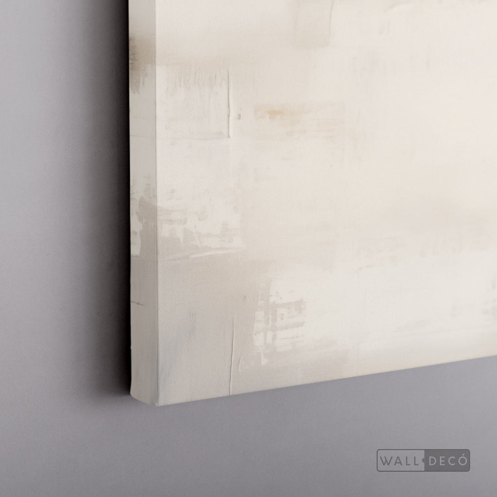 Cuadro Abstracto Minimalista Aura Neutral