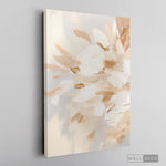 Cargar imagen en el visor de la galería, Cuadro Abstracto Minimalista Brisa Floral Vertical sin marco sobre bastidor
