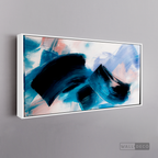 Cuadro Abstracto Danza Azul