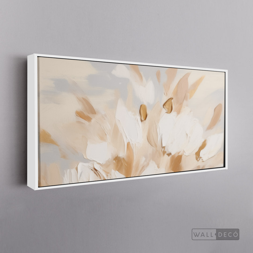 Cuadro Abstracto Minimalista Aura Floral