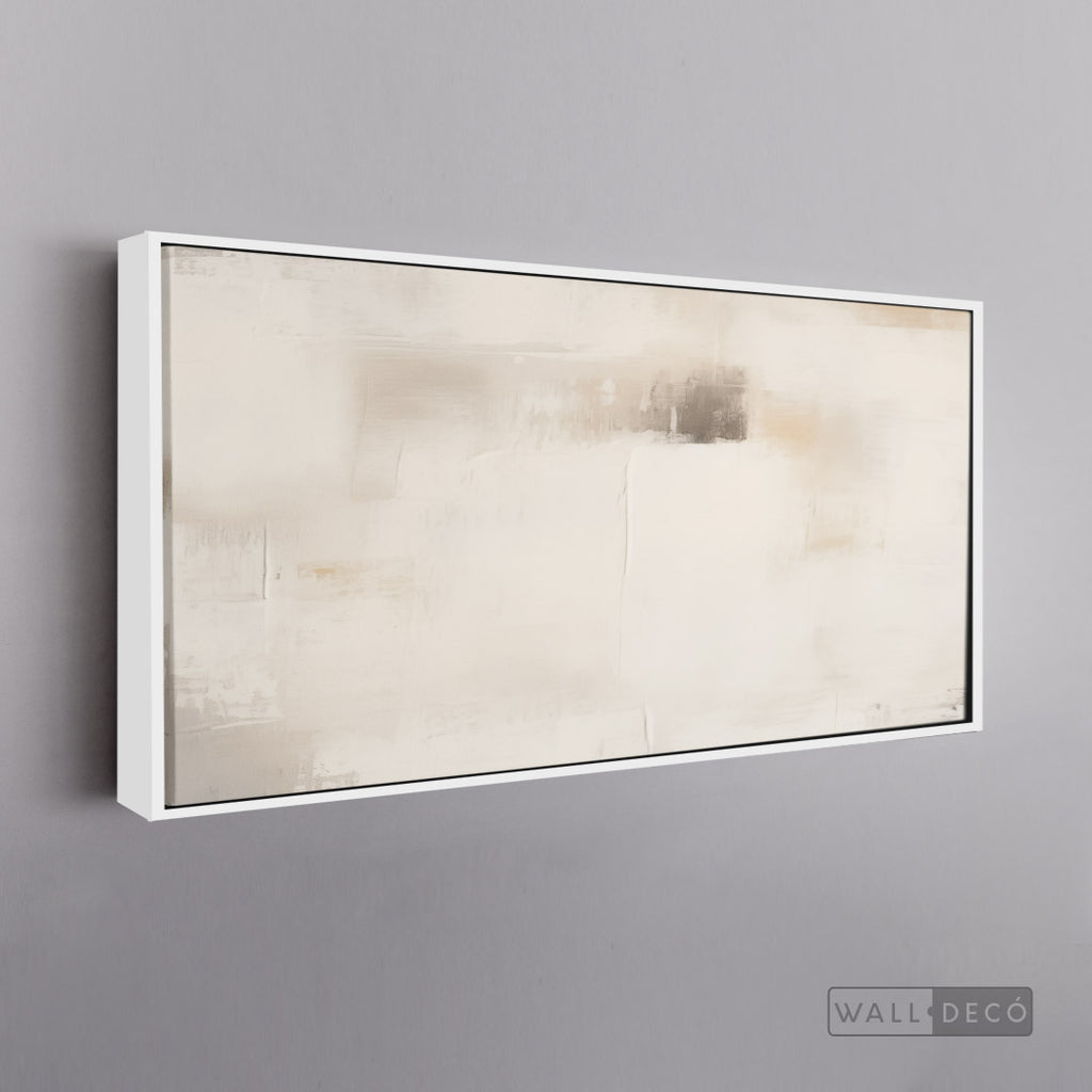 Cuadro Abstracto Minimalista Aura Neutral