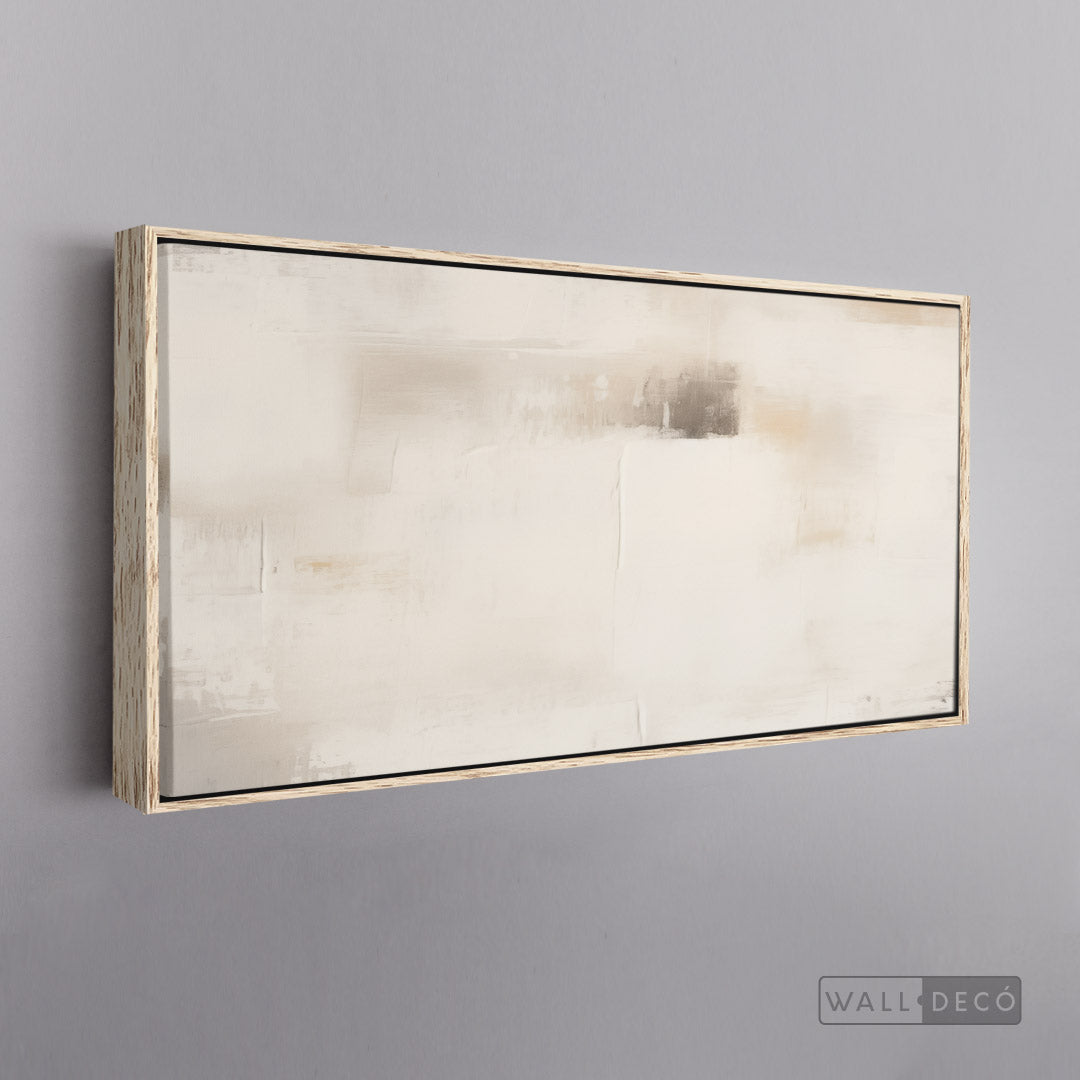 Cuadro Abstracto Minimalista Aura Neutral