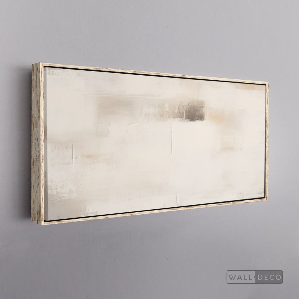 Cuadro Abstracto Minimalista Aura Neutral