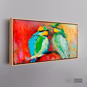 Arte Clásico Pájaros en color
