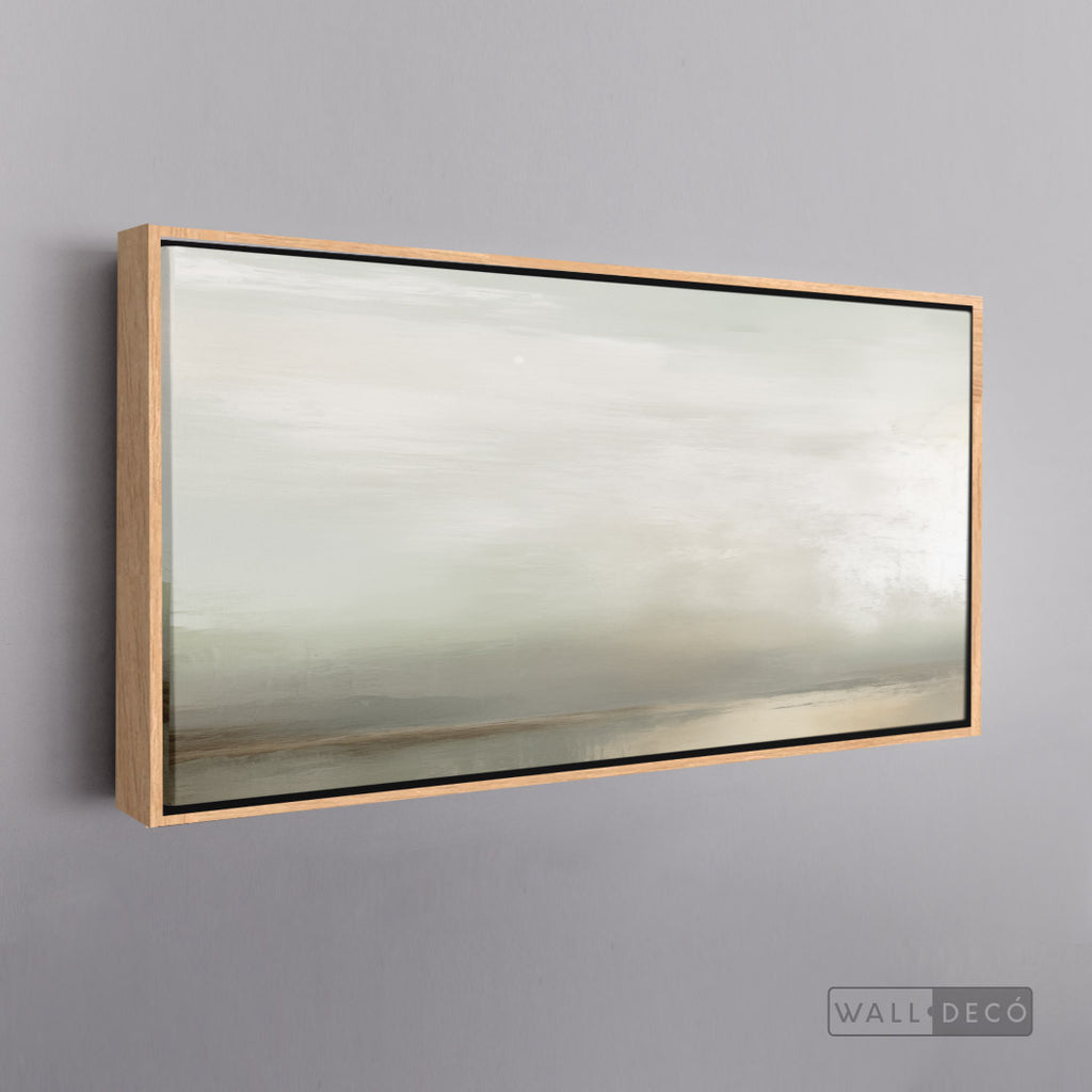 Cuadro Abstracto Minimalista Reflejo Suave