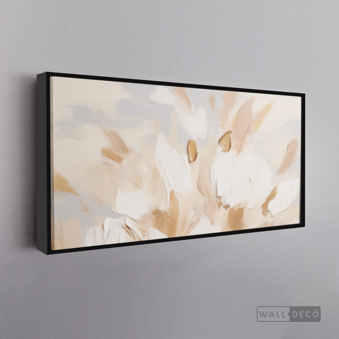 Cuadro Abstracto Minimalista Aura Floral