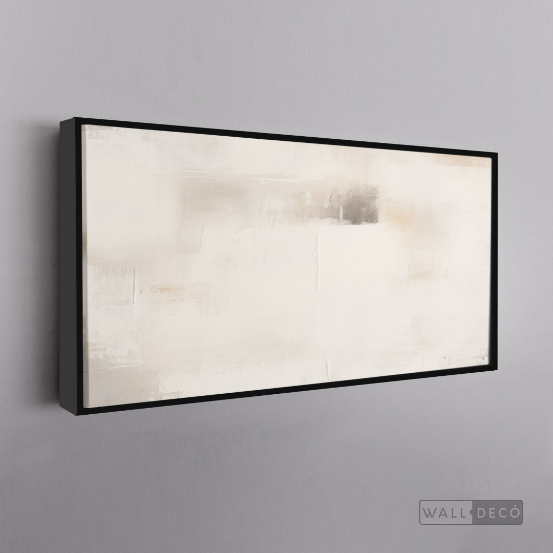 Cuadro Abstracto Minimalista Aura Neutral