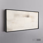 Cuadro Abstracto Minimalista Aura Neutral