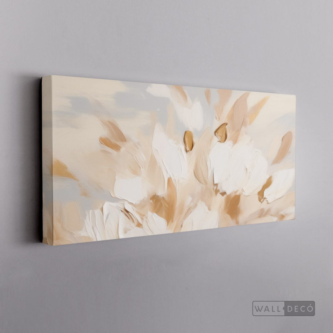 Cuadro Abstracto Minimalista Aura Floral