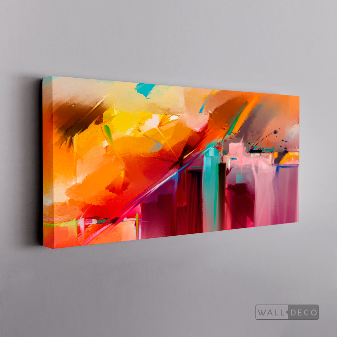 Cuadro Abstracto Carnaval