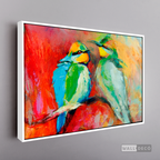 Arte Clásico Pájaros en color